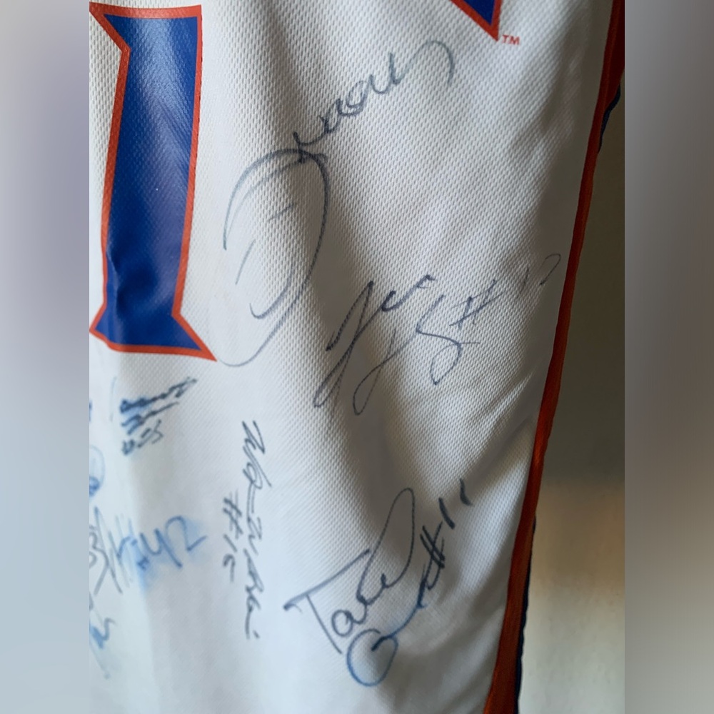 Florida Gators White and Blue Basketball Jersey - Picture 9 of 16